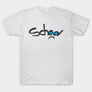 Shirt for people who love school as a gift, birthday T-Shirt